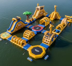 S480 Надувной Водный Парк в Жирафьем Стиле