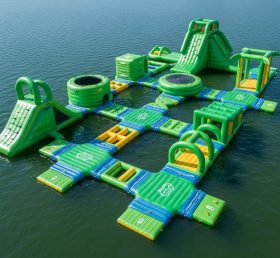 S494 Надувной Водный Парк в Джунглях