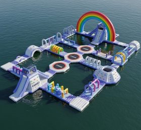 S540 Надувной Водный Парк в Радужной Теме