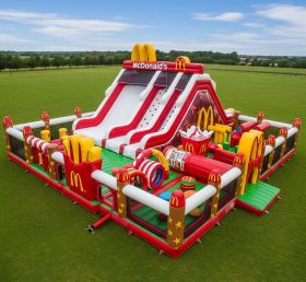 T6-6496 Надувной игровой городок в стиле McDonald’s