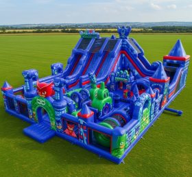 T6-6548 Надувной городок в стиле PJ Masks