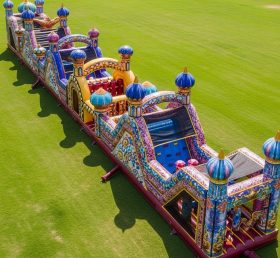 T7-4089 Полоса препятствий надувная в стиле Аладдина