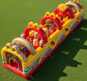 T7-4237 Полоса препятствий надувная в стиле McDonald