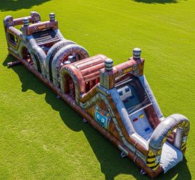 T7-4336 Надувная полоса препятствий в стиле Rusty Rivets