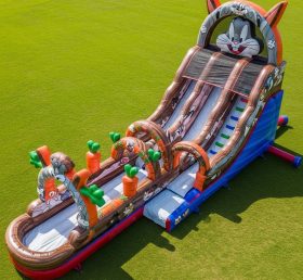 T8-7302 Надувная водная горка в стиле Looney Tunes