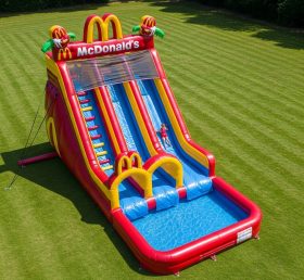 T8-7315 Водная горка надувная в стиле McDonald