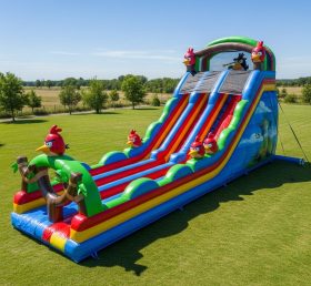 T8-9191 Надувная горка Angry Birds