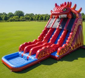 T8-9220 Водная горка Blaze Monster надувная