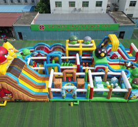 CR2-359 Полоса препятствий Гигантская надувная с тематикой Angry Birds
