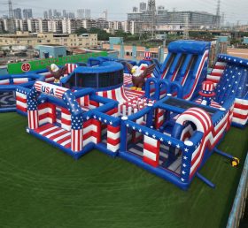 GF3-104 Американский стиль Тематический надувной парк