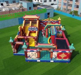 GF3-299 Китайский стиль тематический надувной парк
