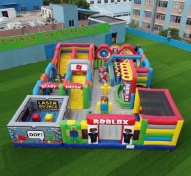 GF3-391 Надувной парк в стиле Roblox