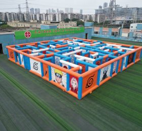 MAZE1-101 Надувной лабиринт в стиле Наруто