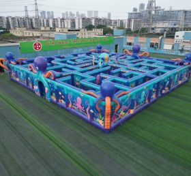 MAZE1-105 Надувной лабиринт в стиле осьминога