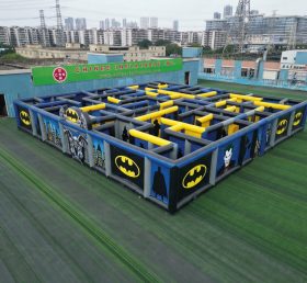 MAZE1-11 Надувной лабиринт в стиле Бэтмена