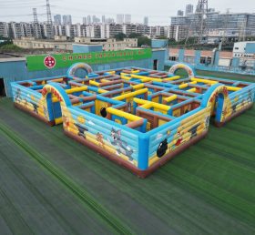MAZE1-167 Надувной лабиринт в стиле Тома и Джерри