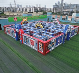 MAZE1-171 Надувной лабиринт в стиле Трансформеров