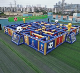 MAZE1-182 Надувной лабиринт в стиле Чемпионата мира