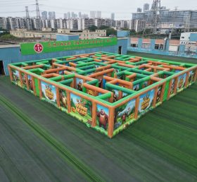 MAZE1-22 Надувной лабиринт в стиле Медвежонок Бунни