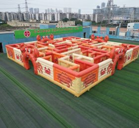 MAZE1-36 Надувной лабиринт в стиле краба