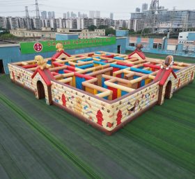 MAZE1-41 Надувной лабиринт в тематике собак