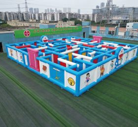 MAZE1-44 Надувной лабиринт в стиле Дораэмон