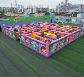 MAZE1-45 Надувной лабиринт в стиле Доры
