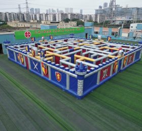 MAZE1-79 Надувной лабиринт в рыцарском стиле