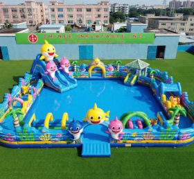 Pool3-745 Водный парк с тематикой Baby Shark