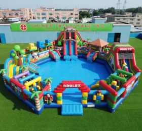Pool3-772 Водный парк с тематикой Roblox