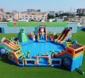 Pool3-773 Водный парк с тематикой «Ржавые заклёпки»