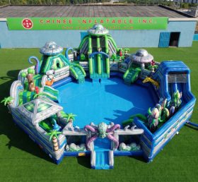 Pool3-789 Бассейн Водный Парк в инопланетной тематике