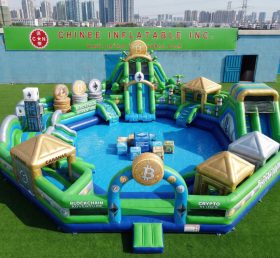 Pool3-801 Криптовалютный тематический водный парк