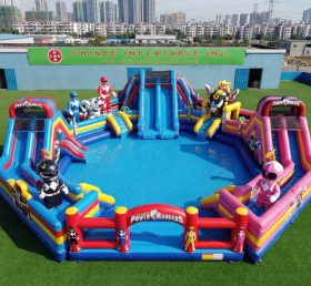 Pool3-821 Водный парк с тематикой Power Rangers