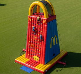 T11-4252 Надувная скалодром с тематикой McDonald