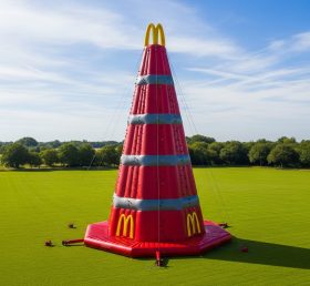 T11-4253 Надувная скалодром с тематикой McDonald