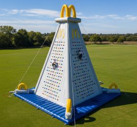 T11-4254 Надувная скалодром с тематикой McDonald