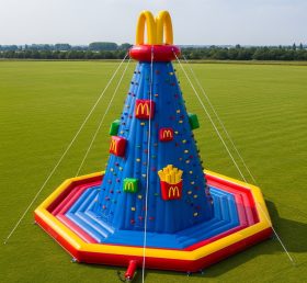 T11-4257 Надувная скалодром с тематикой McDonald