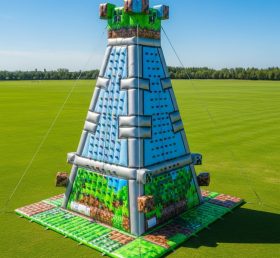 T11-4273 Надувная скалодром в стиле Minecraft