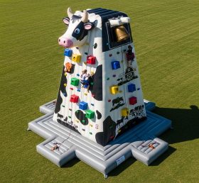 T11-4549 Скала для лазания с надувной стеной в коровьей тематике