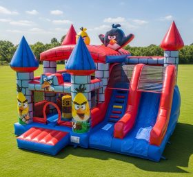 T5-2223 надувные замки в стиле Angry Birds