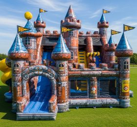 T5-2428 Надувные замки в стиле Rusty Rivets