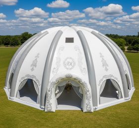 Tent1-4983 Свадебная тематическая надувная купольная палатка