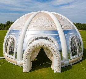 Tent1-4995 Свадебная тематическая надувная купольная палатка
