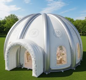 Tent1-4999 Свадебная тематическая надувная купольная палатка