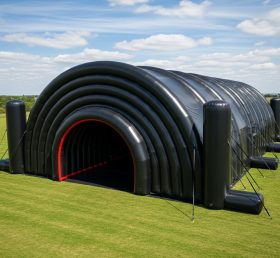 Tent1-6011 Черная туннельная надувная палатка