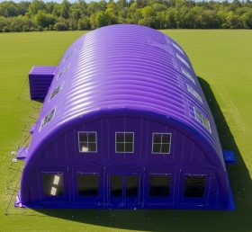 Tent1-6021 Фиолетовая купольная надувная палатка
