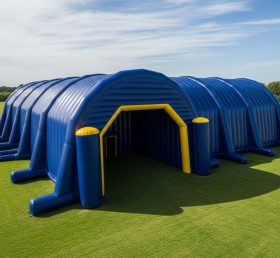 Tent1-6084 Синий арочный надувной шатёр