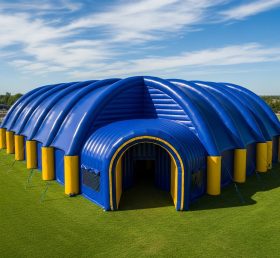 Tent1-6143 Синий Арочный Надувной Тент