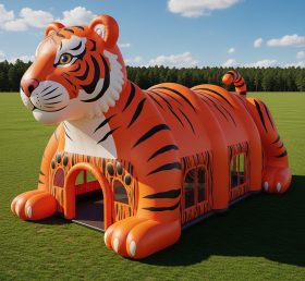 Tent1-6153 Надувная палатка в тигровом стиле